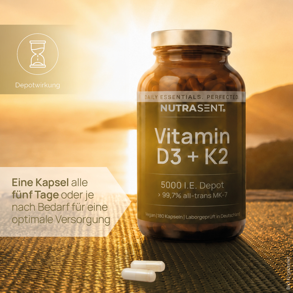 Vitamin D3 + K2