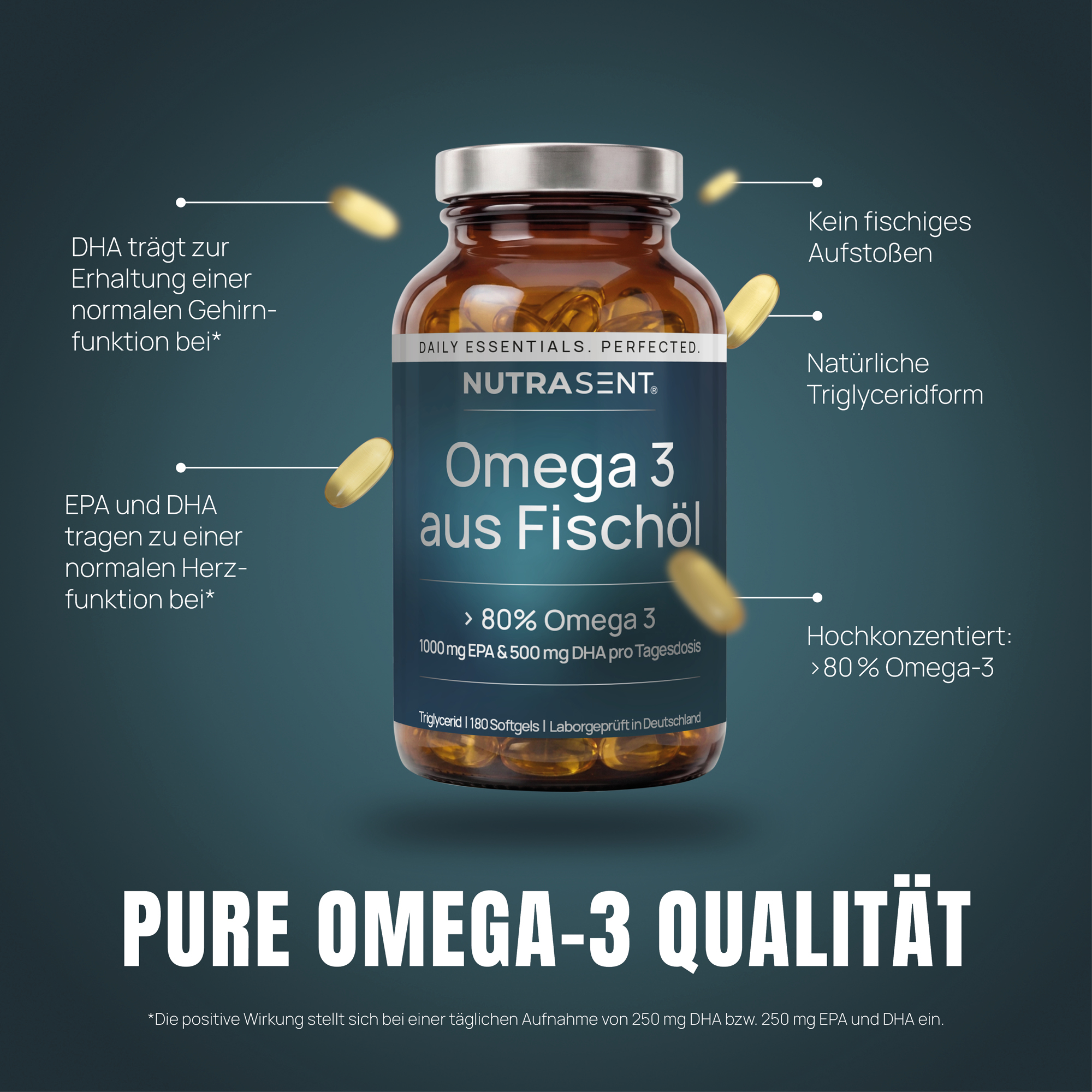 Omega 3 aus Fischöl